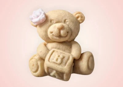 Biscuit naissance ourson dé