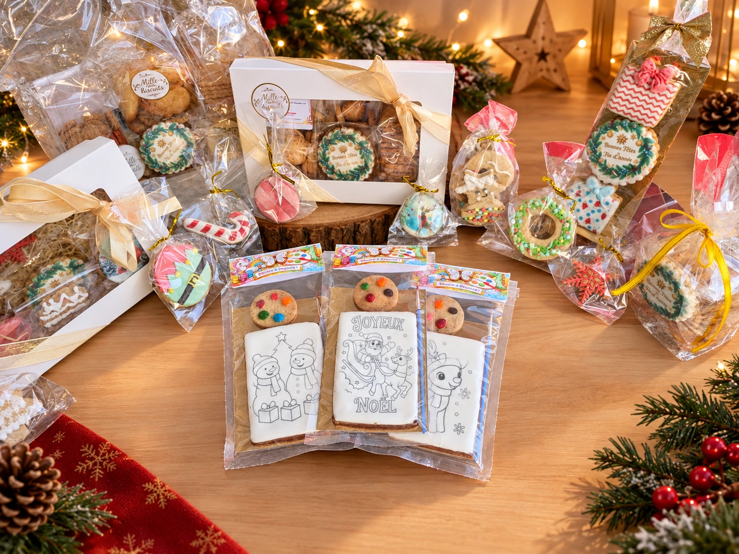 Coffret Gourmand de Noël – Biscuit Décoré, Cookies & Biscuits – Image 2