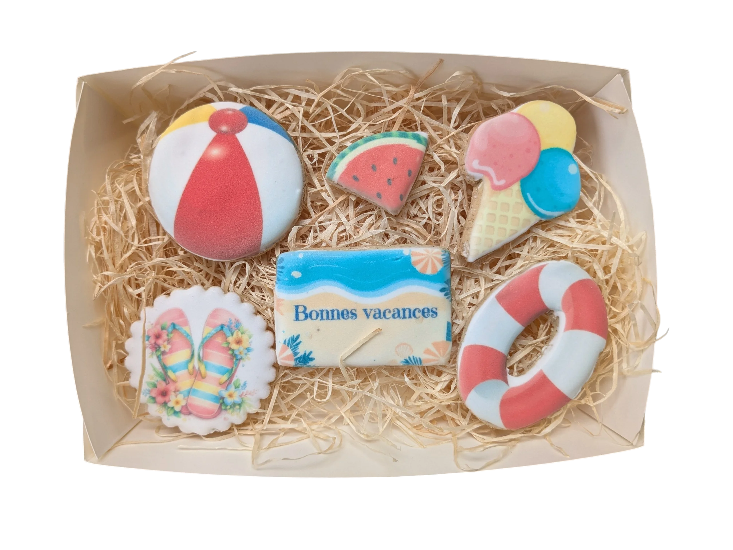 coffret biscuit vacances