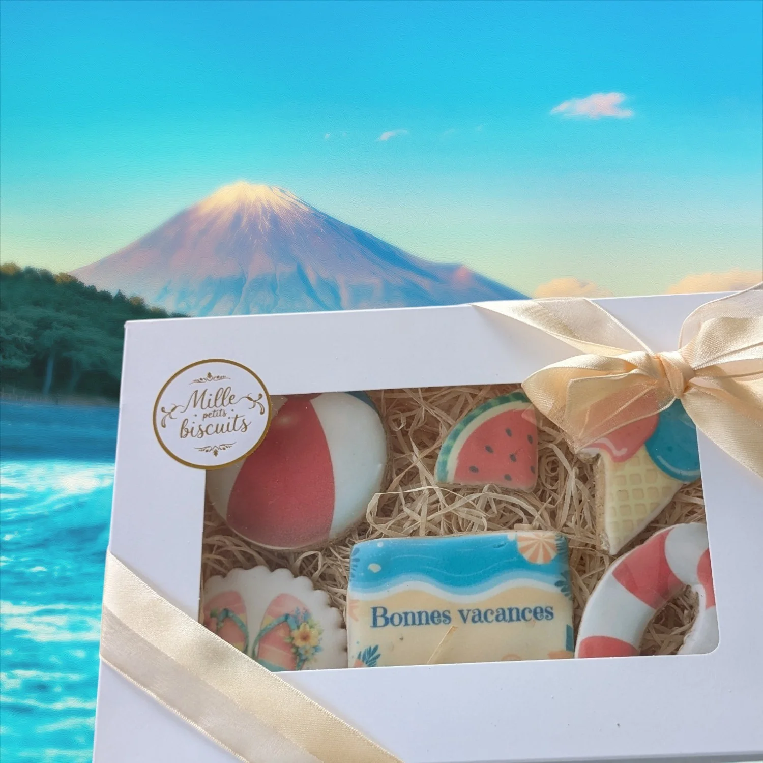 coffret biscuit vacances