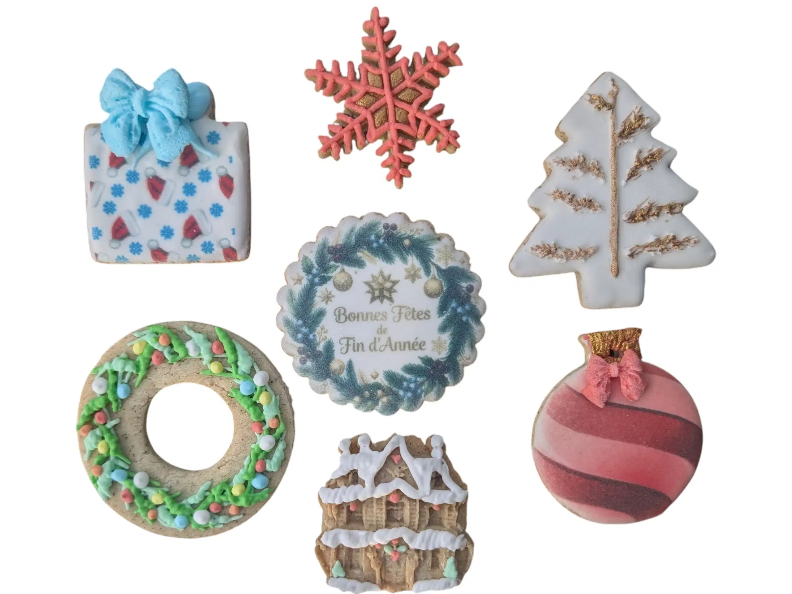 biscuit décoré noel
