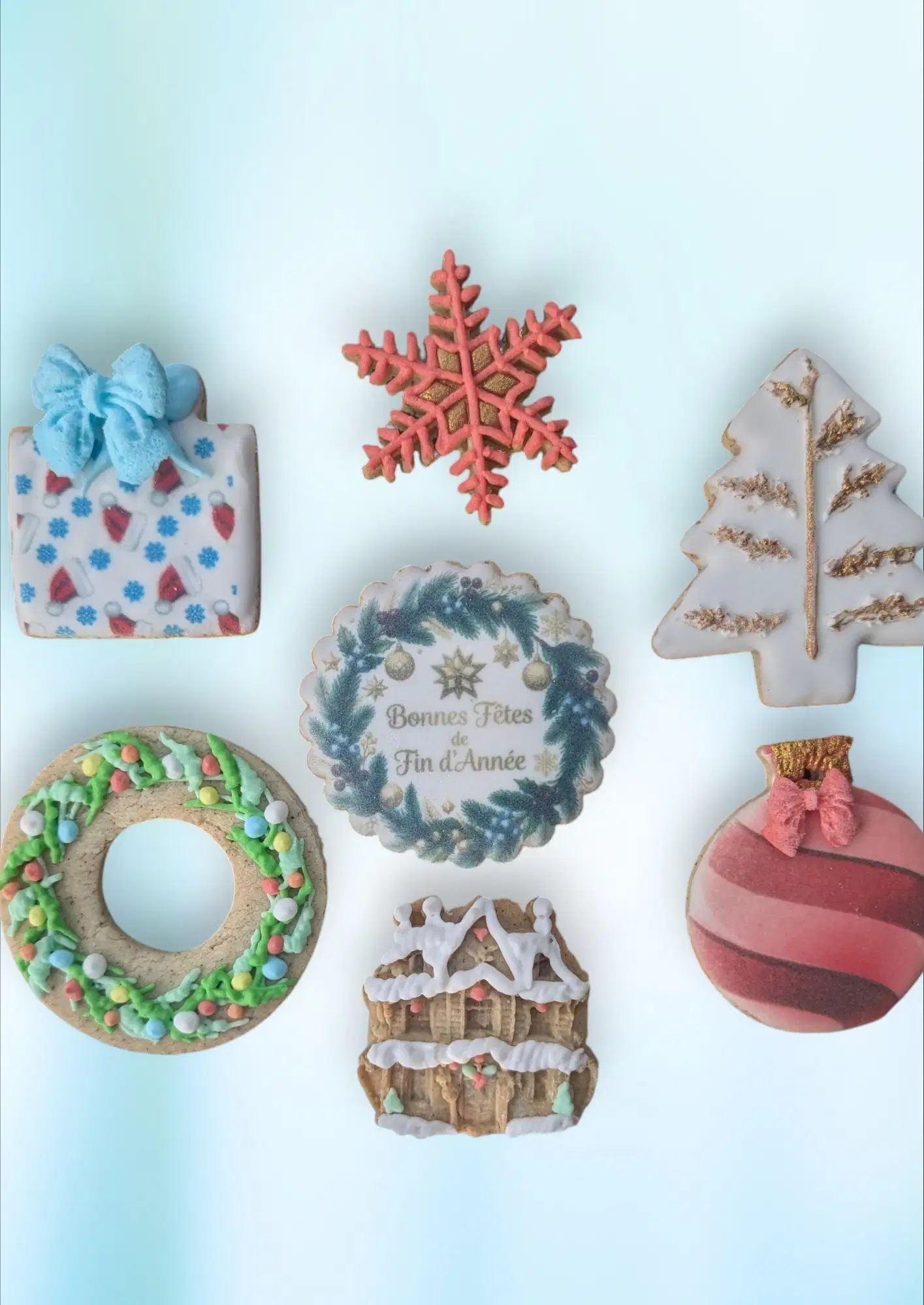 biscuit décoré noel