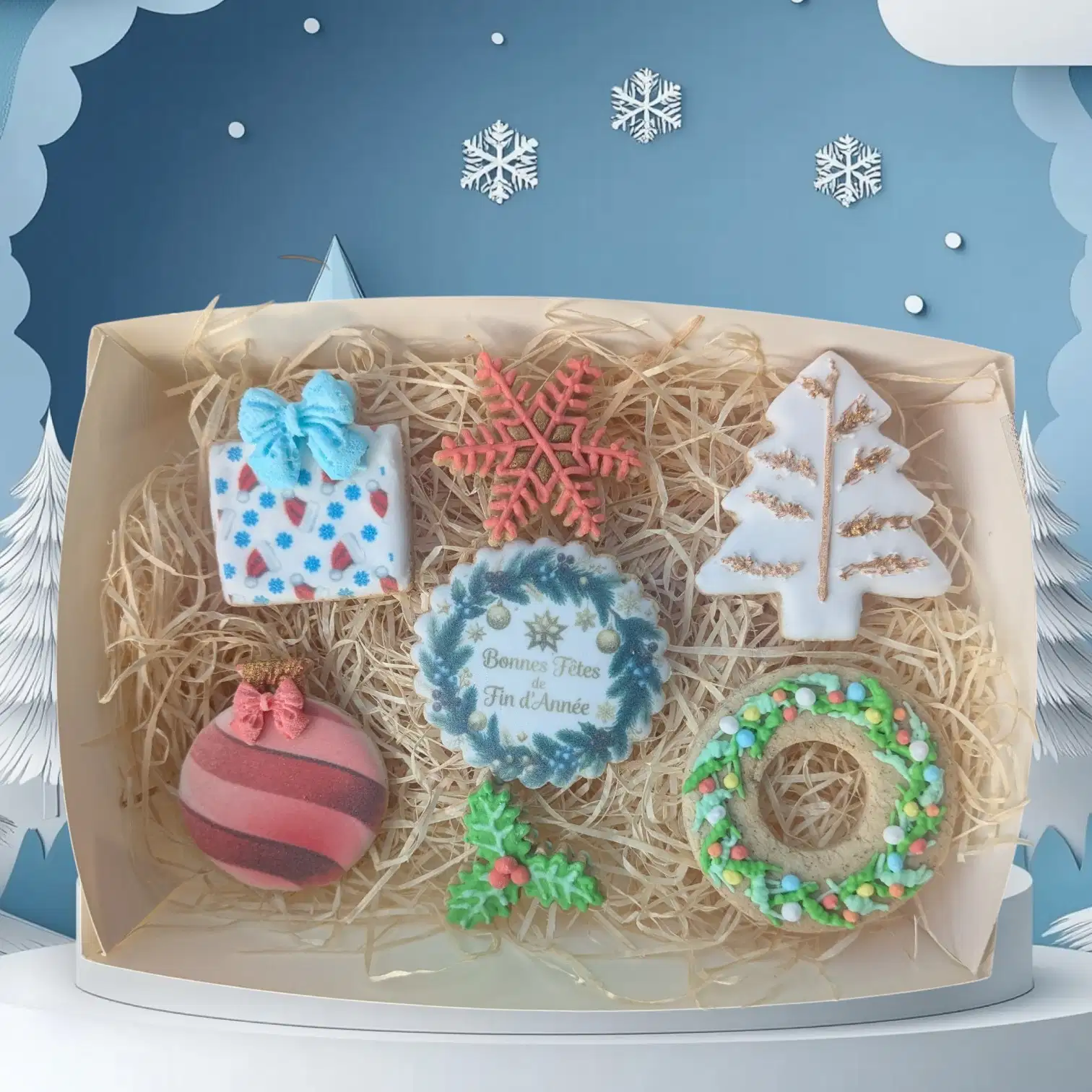 coffret cadeau noel