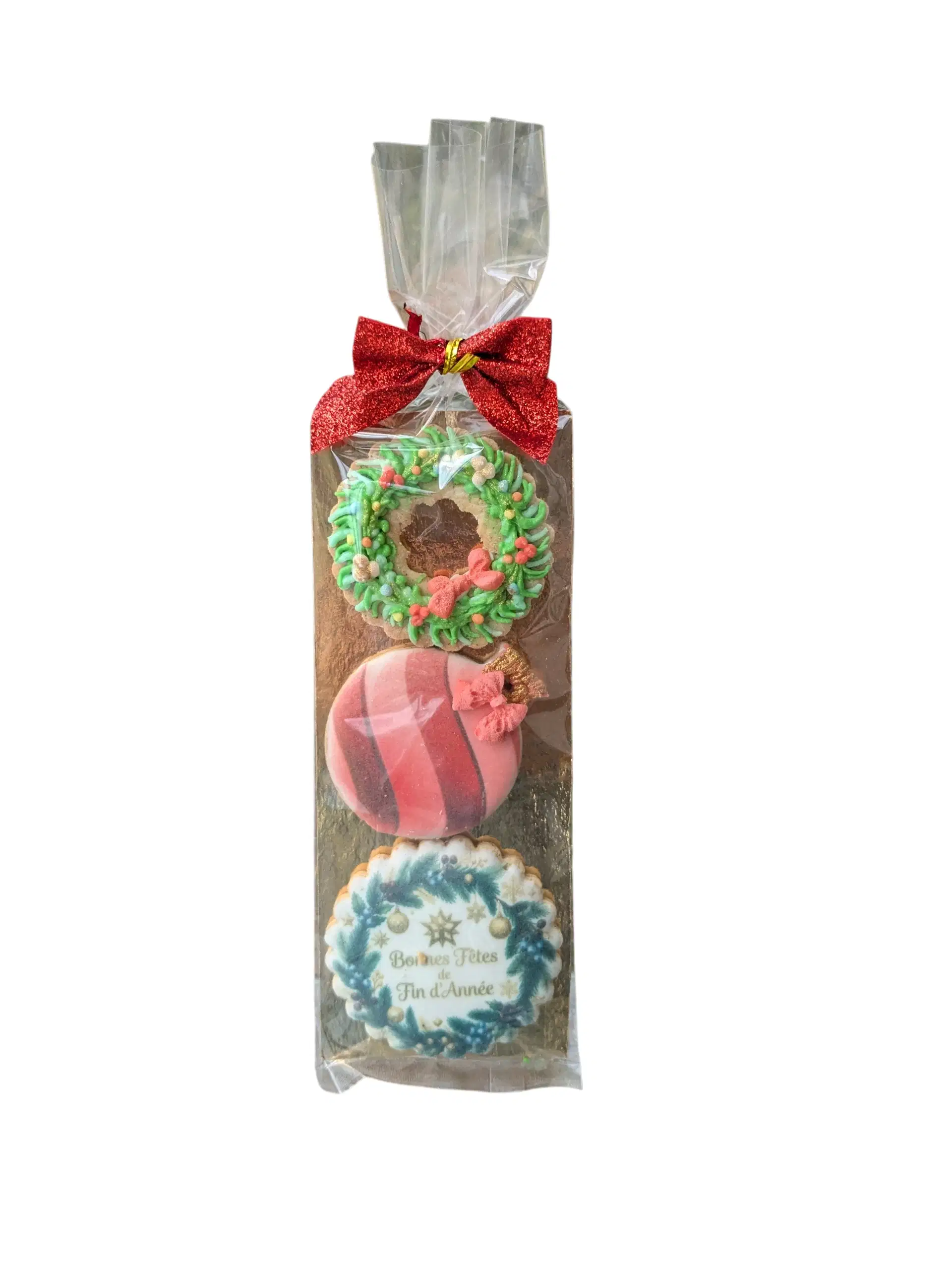 reglette biscuit decoré noel