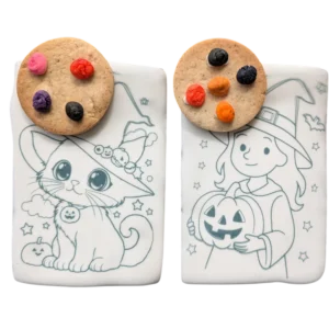 Biscuits à colorier Halloween