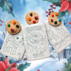 biscuit a colorier noel