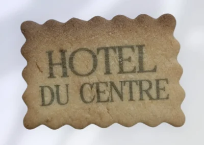 biscuit logo imprimé