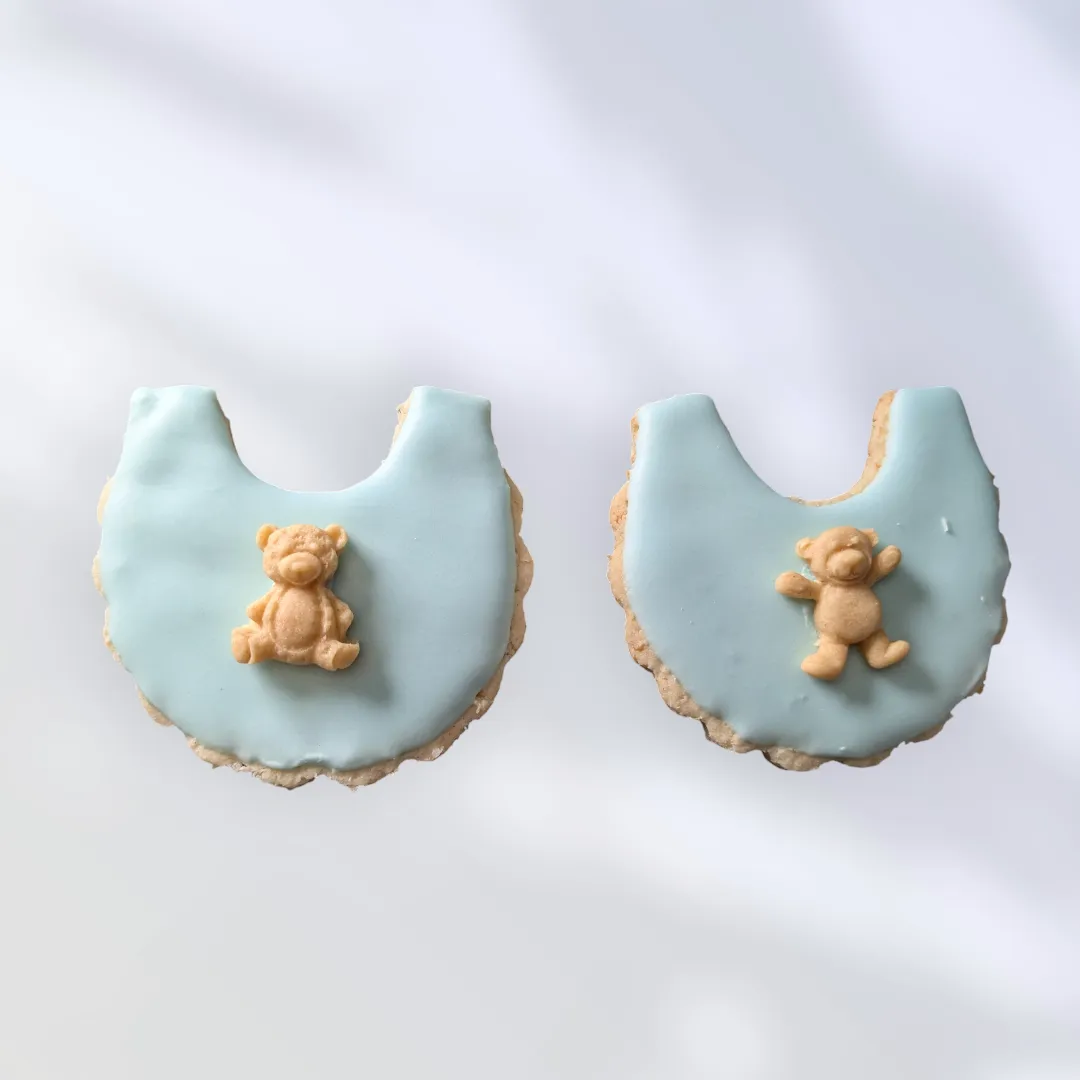 biscuit naissance bavoir