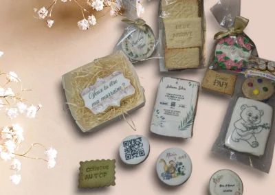biscuit personnalisé assortiment