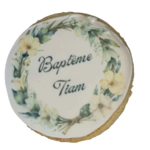 biscuit personnalisé bapteme