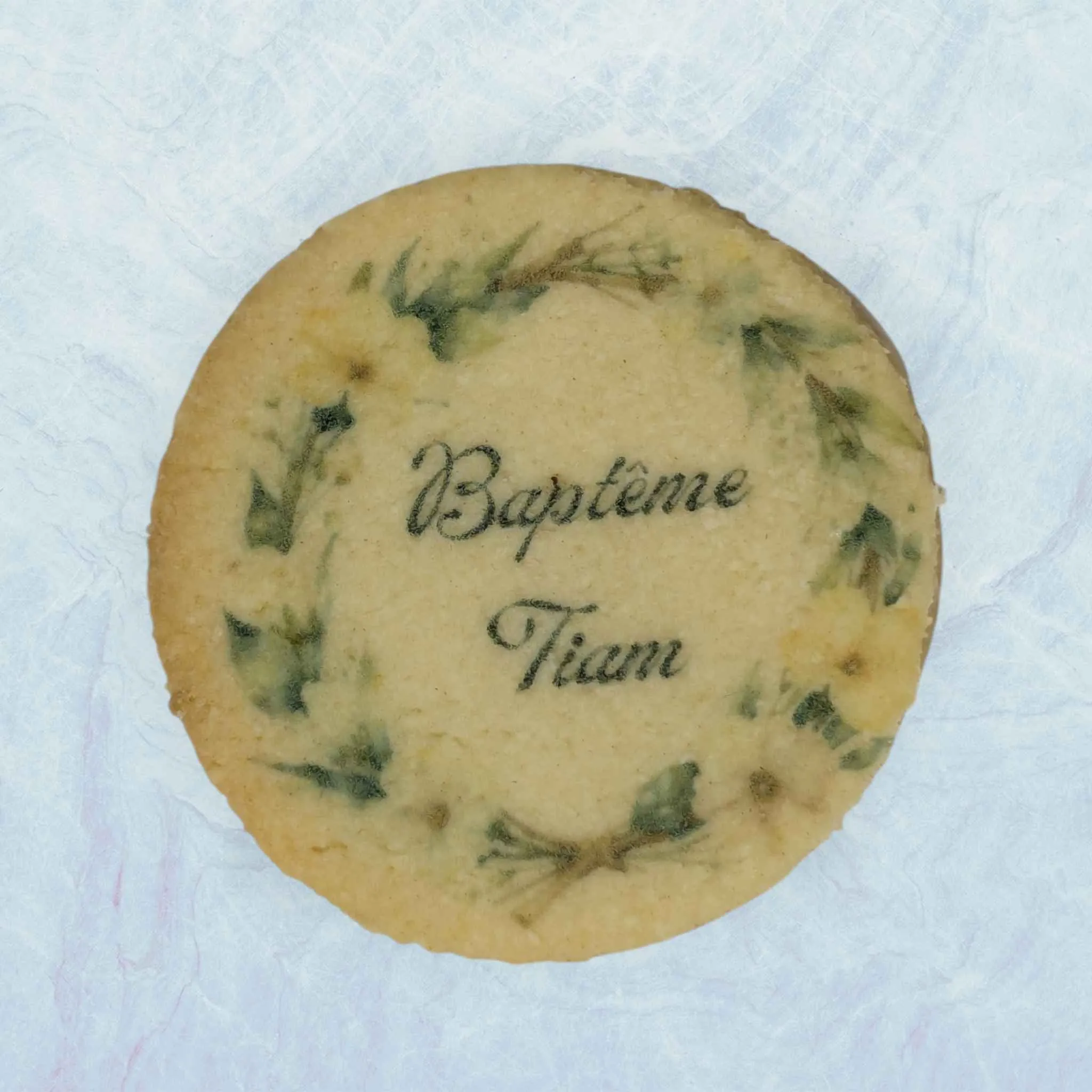 biscuit personnalisé bapteme