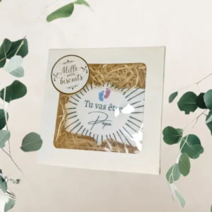 coffret biscuit personnalisé annonce grossesse