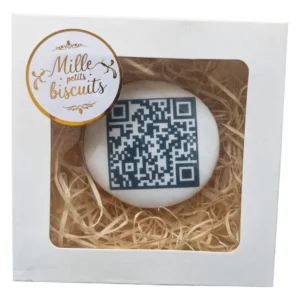 coffret biscuit qr code