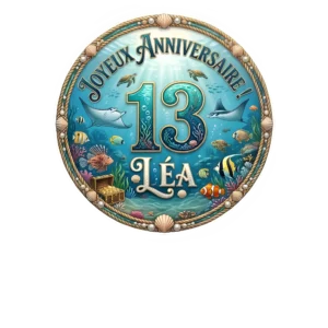 impression alimentaire gateau anniversaire ocean (2)