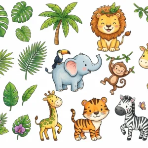 impression alimentaire jungle