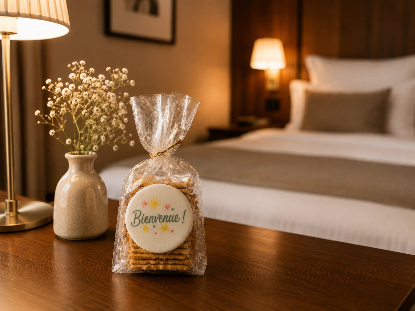 sachet bienvenu hotel